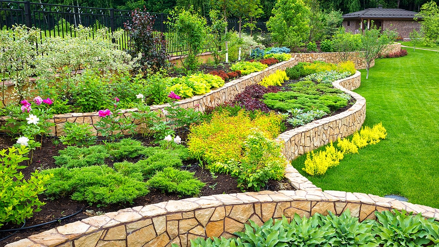 bigstock Landscaping Panorama Of Home G