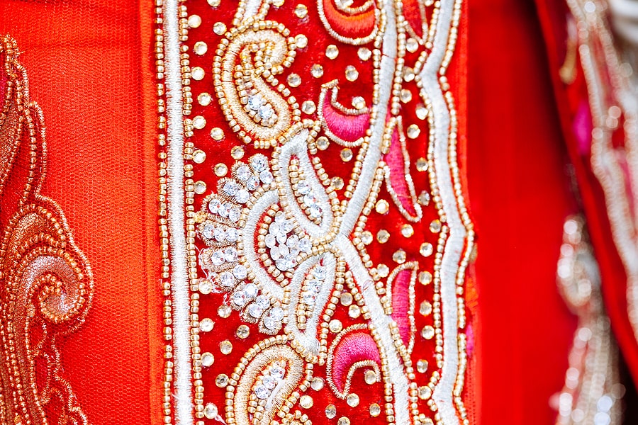 bigstock Close Up Texture Of Indian Sar