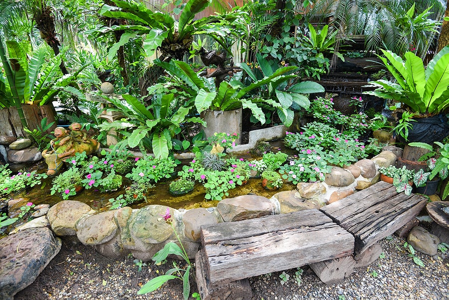 Small Space For a Garden? A Tiny Pond Will Do a Job! bigstock Water Stream Or Small Waterfal