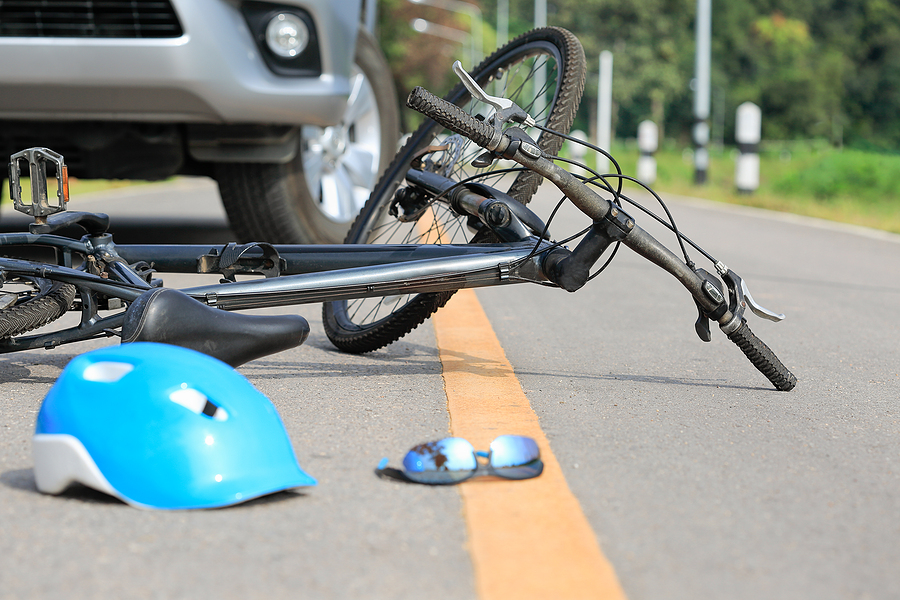 How To Claim Your Legal Rights After A Car Crash Accident car crash with bicycle on road