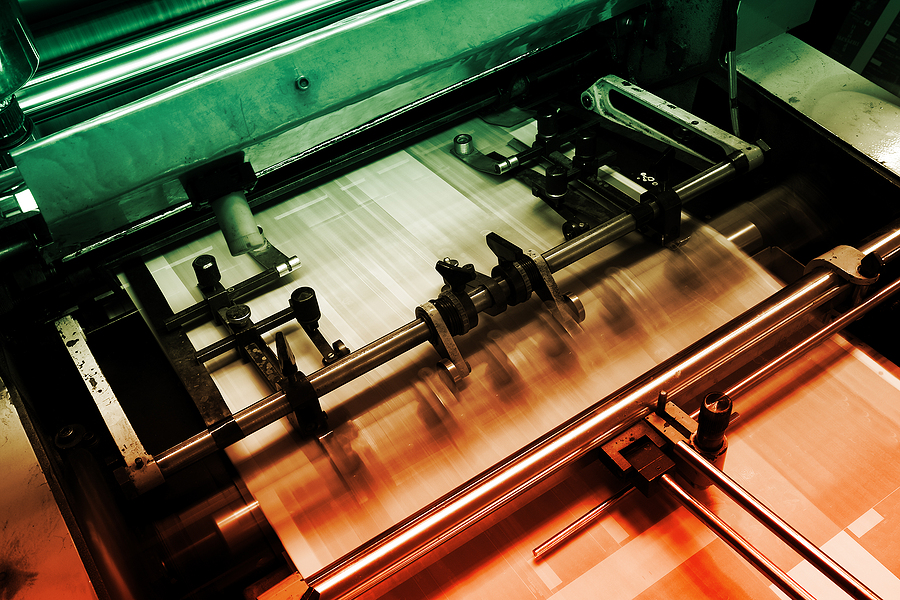 Top 7 Advantages of Online Printing How to Choose The Best Banner Printing Service? Offset press machine in printing house detail