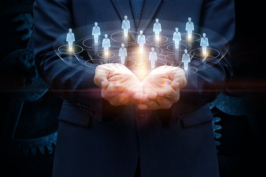Business Concept. Virtual Desktop Computer Making Business Plan, Busines