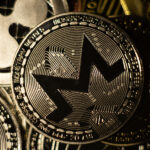 Horizontal View Of Cryptocurrency Tokens Including Monero Xmr, B