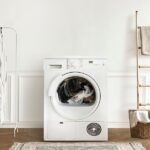 How To Optimally Organise Your Euro Laundry Space Washing machine in a minimal laundry room interior design