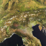 Satellite Imagery: Observing the Ocean from Space The Alps, Europe From Space