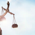 How Long Will A Bronze Statue Last? Legal and law concept statue of Lady Justice with scales of just