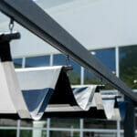 3 Benefits of Shade and Aesthetics from a Home Awning Retractable Awning Of Roof For Protect Sun At The Garden