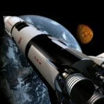NASA Unveiled New Vehicles For American Astronauts The Space Ship In Outer Space