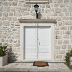 The Advantages Of Toronto Fiberglass Doors White Front Door To An Old Stone House