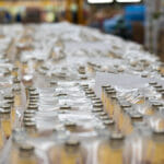 A Stein Lid For Beer Bottles Is Hilarious AND Convenient A lot of beer bottles, wholesale alcohol in a hypermarket. Selective focus
