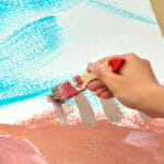Lucrative Career Choices for Arts, Music, and History Students Amateur Painter Drawing Picture On White Canvas At Outdoor Art W