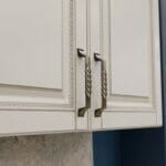 Kitchen Cabinet Painting: Should You Hire A Pro Or DIY It? Handles On Kitchen Cabinets. Salon With Kitchen. Modern Kitchen