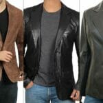 The Timeless Elegance of Leather Blazers: How to Style Them for Any Occasion Fjackets Leather blazer (2)