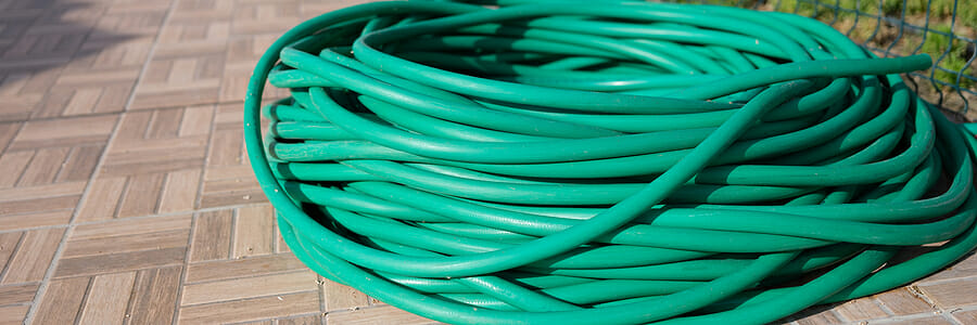 DIY garden hose reel projects for a custom outdoor space