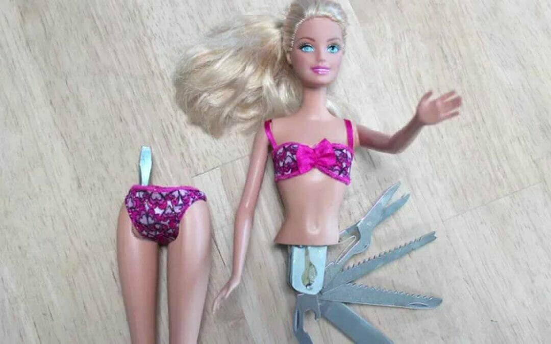Someone Made A Swiss Army Barbie Knife (And You Can Too!)