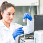 Young Scientist Or Medical Technician Developing Research New Ph
