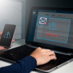 Historical Pioneers of Address Finding: Unveiling Ancient Strategies for Modern Sleuths A Businessman Sees A Caution Window While Working On A Laptop At