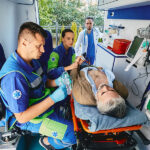 8 Reasons RNs Should Pursue Their BSN Paramedics Performing Electrocardiogram On Mature Patient Lying