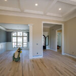 Old Charm, New Shine: Preserving Character During Floor Sanding Grinding Newly Constructed Parquet Floor With Floor Sander Is Ve