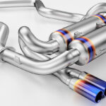 Boosting Performance with the Best Exhaust Headers on the Market Tuning Exhaust System For A Sports Car. Car Muffler, Exhaust Sil