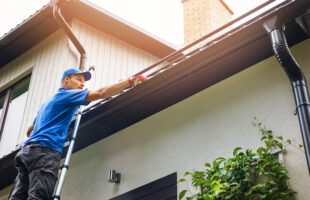 Thorough Gutter Cleaning to Ensure Proper Drainage and Protection