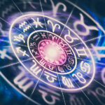 Cosmic Clarity or Celestial Charlatans: Understanding Cafe Astrology's Reliability Astrological Zodiac Signs Inside Of Horoscope Circle On Universe