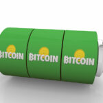 Bitcoin Cryptocurrency Digital Blockchain Money Slot Machine Tak