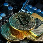 Cryptocurrency Investment Platforms: A Beginner's Roadmap Golden Bitcoin Cryptocurrency On Computer Circuit Board Cpu. Mac