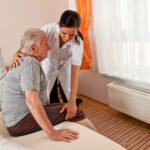 Nurse in aged care