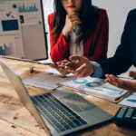 The Psychology of Market Timing: Emotions vs. Strategy Startup Business, Business Advisor Explaining Strategy For Plann