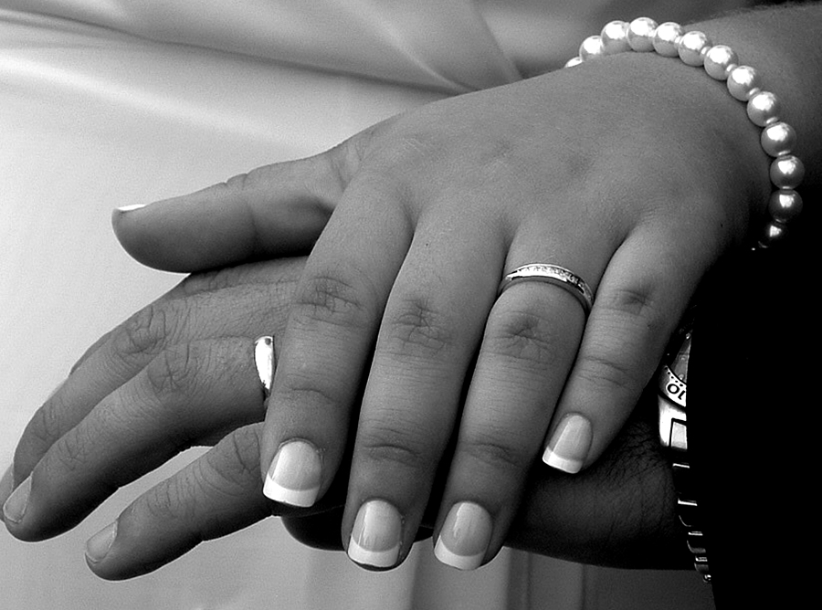 Matching Wedding and Anniversary Rings