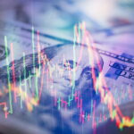 Forex Trading Graph And Candlestick Chart Suitable For Financial