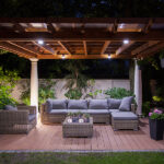 Where Can You Get Custom Covers and Covers for Patio Furniture? Relaxing Area Outside Of Mansion