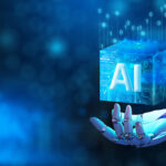 Unlocking the Potential of Calligraphy Font Generators: Key Insights Robot Hand Holding Ai Processor Chip Of Cube Technology. Big Dat